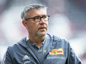 Der Cheftrainer des Fußball-Bundesligisten 1. FC Union Berlin: Urs Fischer.