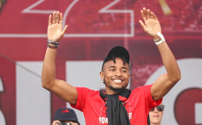 Steht in der Gunst der Bundesliga-Profis ganz oben: Christopher Nkunku.