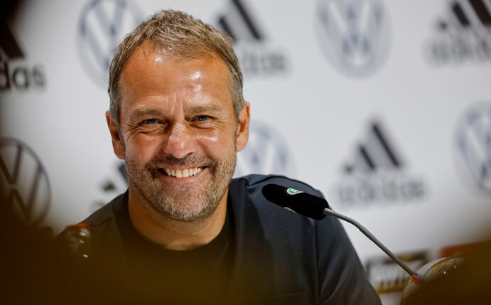 Gibt seinen Spielern einen Tag Pause: Nationaltrainer Hansi Flick.