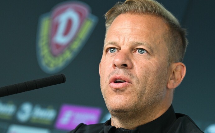 Neuer Trainer von Dynamo Dresden: Markus Anfang.