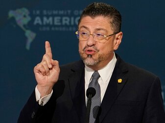 Rodrigo Chaves, Präsident von Costa Rica, zeigte sich großzügig. Rodrigo Chaves, Präsident von Costa Rica, zeigte sich großzügig.