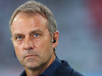 Macht keinen Hehl aus der schwachen Leistung der Nationalelf: Bundestrainer Hansi Flick. Macht keinen Hehl aus der schwachen Leistung der Nationalelf: Bundestrainer Hansi Flick.