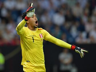 Torwart Pedro Gallese will mit Peru zur WM. Torwart Pedro Gallese will mit Peru zur WM.