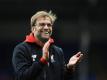 Liverpools Coach Jürgen Klopp freut sich auf das Kräftemessen mit ManUnited. Foto: Gerry Penny