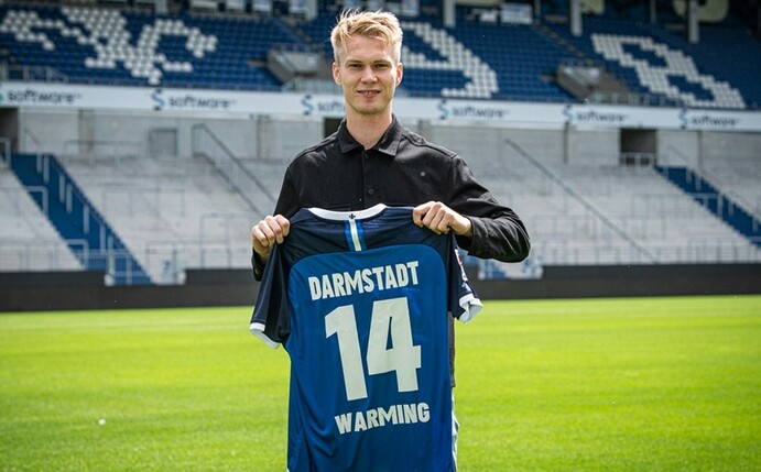 Darmstadt leiht Dänen Warming aus