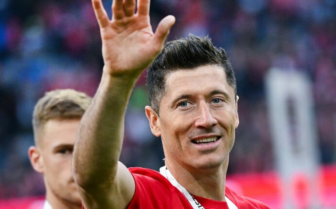 Steht oben auf der Einkaufsliste des FC Barcelona: Robert Lewandowski.
