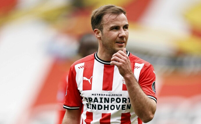 Steht noch bei der PSV Eindhoven bis 30. Juni 2024 unter Vertrag: Mario Götze.
