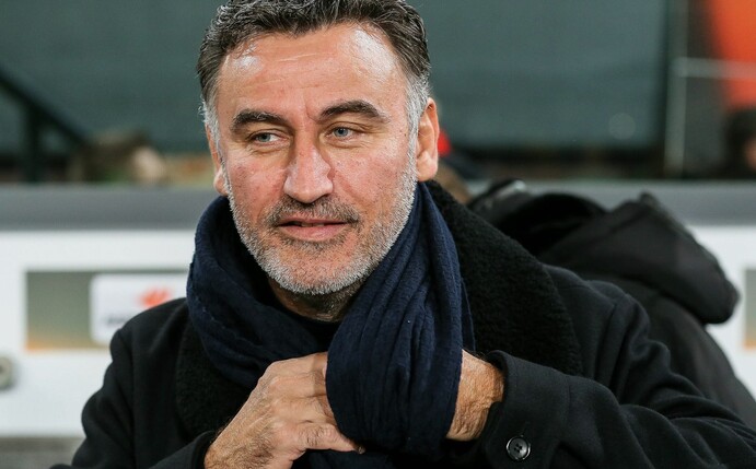Paris Saint-Germain hat Interesse an Trainer Christophe Galtier, der derzeit noch OGC Nizza trainiert.