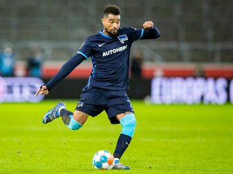 Spielt wohl weiterhin im Hertha-Trikot: Kevin-Prince Boateng. Spielt wohl weiterhin im Hertha-Trikot: Kevin-Prince Boateng.