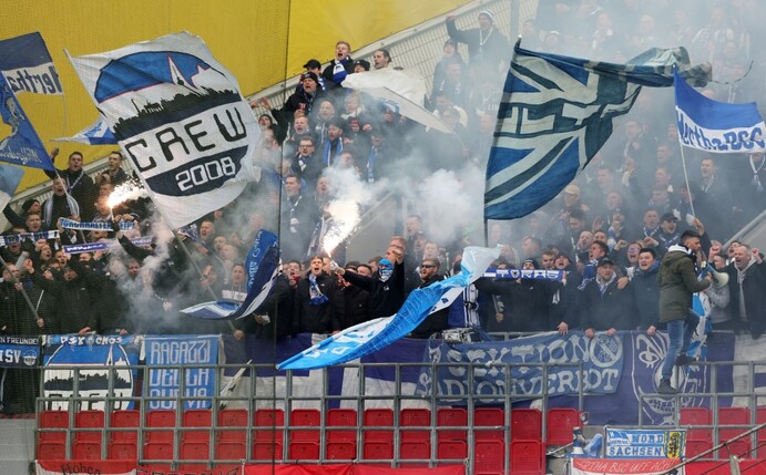 Pyro-Vergehen: Hertha BSC muss 17.000 Euro zahlen