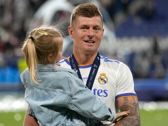 Glücklich nach dem Königsklassen-Titel: Toni Kroos.