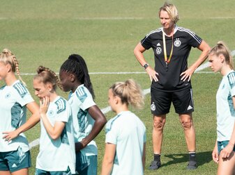Die DFB-Frauen absolvieren ihren einzigen Härtetest vor der EM gegen die Schweiz. Die DFB-Frauen absolvieren ihren einzigen Härtetest vor der EM gegen die Schweiz.