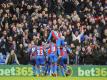 Crystal Palace hat sich als erste Mannschaft für das Halbfinale des FA-Cups qualifiziert. Foto: Gerry Penny