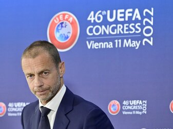 Aleksander Ceferin ist der Präsident der UEFA. Aleksander Ceferin ist der Präsident der UEFA.