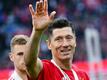 Bayerns Robert Lewandowski möchte weiterhin zu Barcelona wechseln.