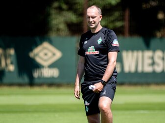 Muss auf Neuzugang Dikeni Salifou verzichten: Werder-Coach Ole Werner. Muss auf Neuzugang Dikeni Salifou verzichten: Werder-Coach Ole Werner.