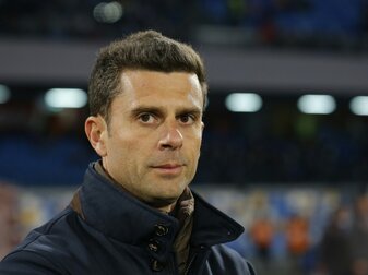 Der frühere italienische Fußball-Nationalspieler Thiago Motta ist nicht mehr Trainer des italienischen Erstligisten Sp Der frühere italienische Fußball-Nationalspieler Thiago Motta ist nicht mehr Trainer des italienischen Erstligisten Sp