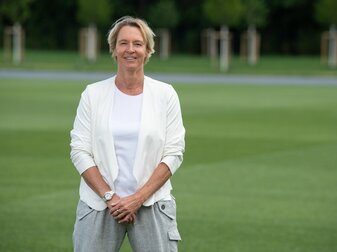 Steht mit den DFB-Frauen vor einer schwierigen EM: Bundestrainerin Martina Voss-Tecklenburg.