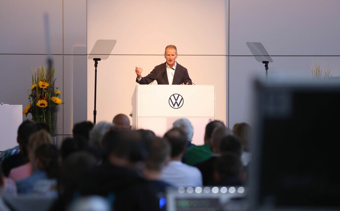 Volkswagen-Chef Herbert Diess.