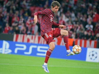 Fußball-Nationalspieler Thomas Müller blickt dem Start der neuen Saison erwartungsvoll entgegen. Fußball-Nationalspieler Thomas Müller blickt dem Start der neuen Saison erwartungsvoll entgegen.