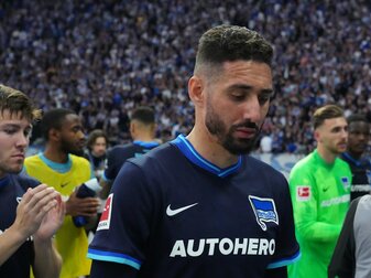 Verlässt nach einer Saison wieder Hertha BSC: Ishak Belfodil. Verlässt nach einer Saison wieder Hertha BSC: Ishak Belfodil.