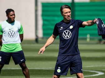 Wolfsburgs Trainer Niko Kovac war mit dem Engagement seiner Spieler nicht zufrieden. Wolfsburgs Trainer Niko Kovac war mit dem Engagement seiner Spieler nicht zufrieden.