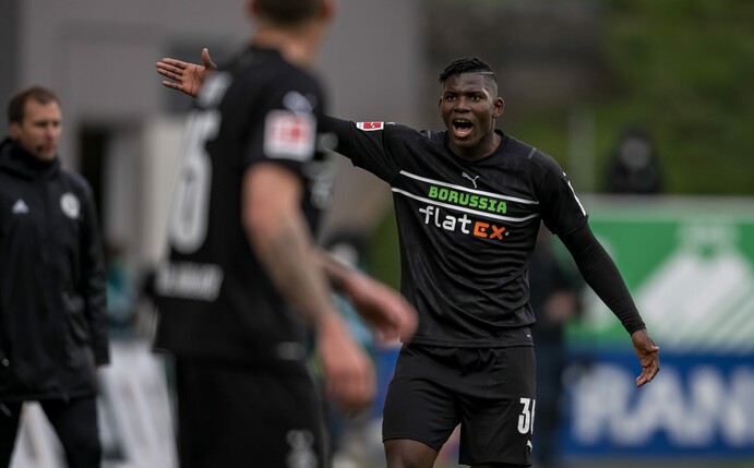 Seit 2019 spielt Embolo in Gladbach - doch wie lange noch? Foto: Daniel Kopatsch/Getty Images