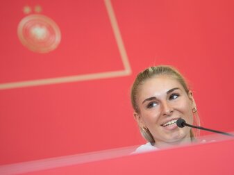 Für Jule Brand ist die EM in England das erste große Turnier.