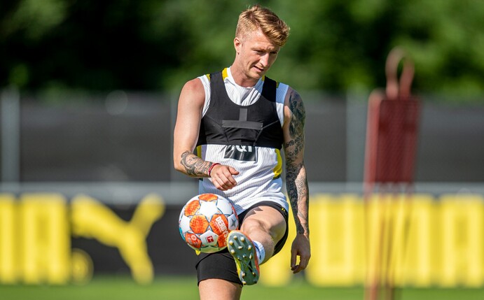 Zurück im Training: Marco Reus.