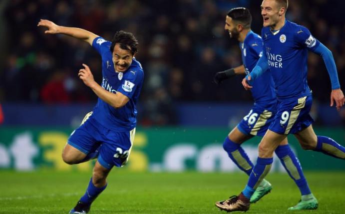 Der ehemalige Bundesliga-Profi Shinji Okazaki führt Leicester zum Sieg. Foto: Tim Keeton