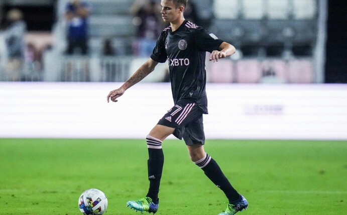 Kick it like Papa: Romeo Beckham hat sein Premierentor für die Zweitvertretung von Inter Miami erzielt - natürlich per