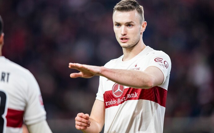 Ein Verbleib von Sasa Kalajdzic beim VfB Stuttgart gilt als unwahrscheinlich. .
