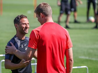 Bekommt von Leipzig-Trainer Domenico Tedesco viele lobende Worte: Alexander Sörloth. Bekommt von Leipzig-Trainer Domenico Tedesco viele lobende Worte: Alexander Sörloth.