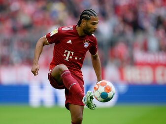 Gnabry steht seit 2017 beim FC Bayern unter Vertrag. Foto: Matthias Hangst/Getty Images Gnabry steht seit 2017 beim FC Bayern unter Vertrag. Foto: Matthias Hangst/Getty Images