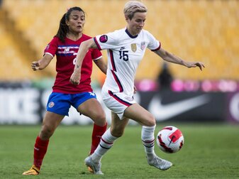 Frauenfußball-Weltmeister USA hat beim Gold Cup des Kontinentalverbandes CONCACAF das Finale erreicht und steht kurz vo Frauenfußball-Weltmeister USA hat beim Gold Cup des Kontinentalverbandes CONCACAF das Finale erreicht und steht kurz vo