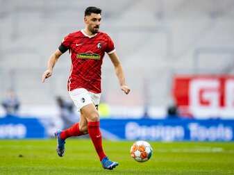 Der Freiburger Vincenzo Grifo freut sich auf die Europa League. Der Freiburger Vincenzo Grifo freut sich auf die Europa League.