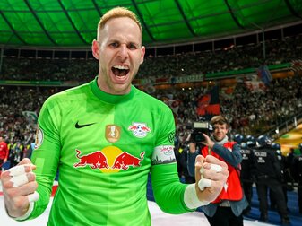 Bleibt Kapitän bei RB Leipzig: Peter Gulasci. Bleibt Kapitän bei RB Leipzig: Peter Gulasci.