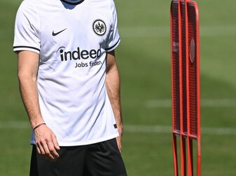Traf beim Frankfurter Sieg gegen den AC Turin: Neuzugang Lucas Alario. Traf beim Frankfurter Sieg gegen den AC Turin: Neuzugang Lucas Alario.