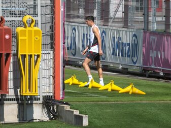 Trainierte am Samstag wohl das letzte Mal beim FC Bayern. Trainierte am Samstag wohl das letzte Mal beim FC Bayern.