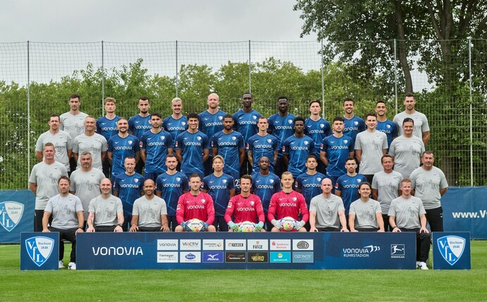 Mannschaftsfoto des Fußball-Bundesligisten VfL Bochum.