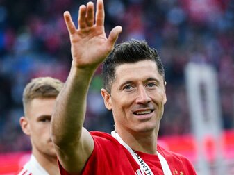 Verabschiedete sich erst einmal Richtung Mallorca: Robert Lewandowski. Verabschiedete sich erst einmal Richtung Mallorca: Robert Lewandowski.