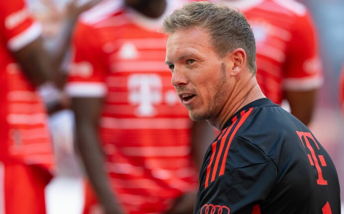 Trainer Julian Nagelsmann will die Offensive voranbringen.
