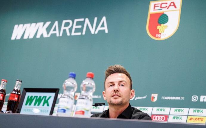 Trainer Enrico Maaßen ist neu beim FC Augsburg.