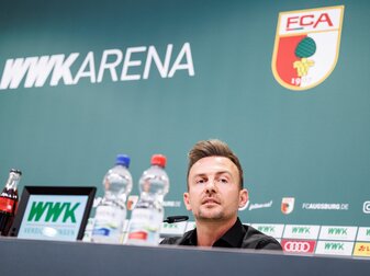 Trainer Enrico Maaßen ist neu beim FC Augsburg. Trainer Enrico Maaßen ist neu beim FC Augsburg.