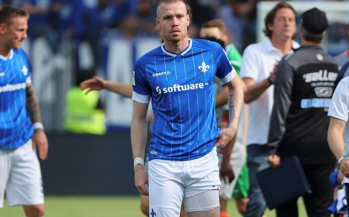 Fußball-Zweitligist Darmstadt 98 muss langfristig auf Abwehrspieler Thomas Isherwood verzichten.