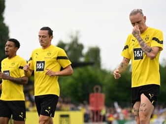 Borussia Dortmund hat im ersten Härtetest der Sommer-Vorbereitung noch nicht überzeugt. Borussia Dortmund hat im ersten Härtetest der Sommer-Vorbereitung noch nicht überzeugt.