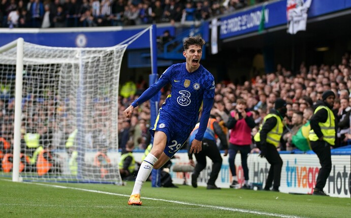 Mittelfeldspieler Kai Havertz geht in seine dritte Saison beim Londoner Premier-League-Club FC Chelsea.