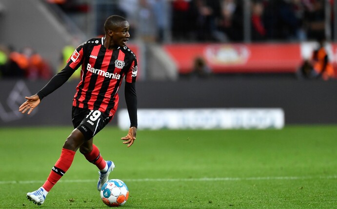 Bleibt bei Bayer Leverkusen: Der Franzose Moussa Diaby.