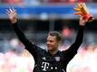 Fußball-Nationaltorhüter Manuel Neuer hat in Abwesenheit einen Sieg errungen.