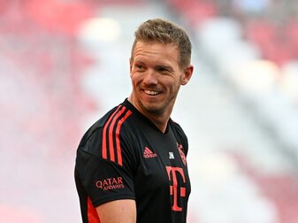 Julian Nagelsmann sieht den "neuen" FC Bayern auch ohne Torgarant Robert Lewandowski für die kommende Saison top aufges Julian Nagelsmann sieht den "neuen" FC Bayern auch ohne Torgarant Robert Lewandowski für die kommende Saison top aufges